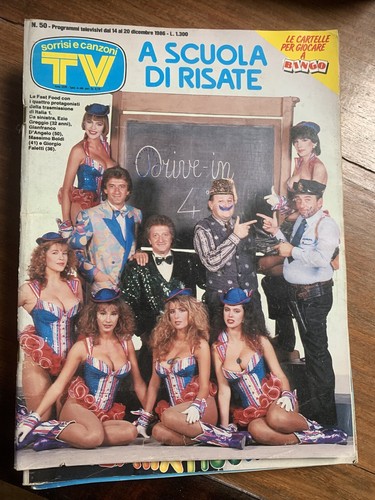 Sorrisi canzoni 50 1986 - tv, n°50
